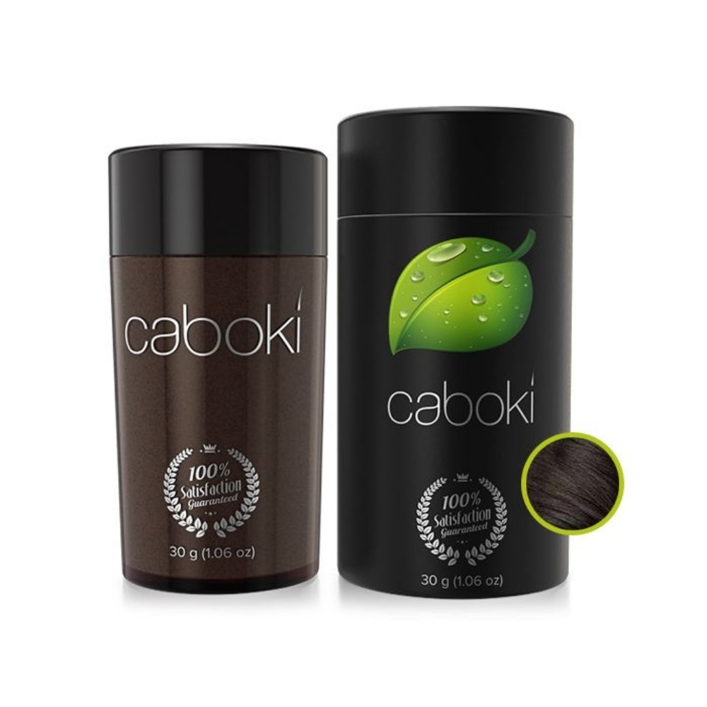 Bundle of (2) Caboki Dark Brown Hair Fibers